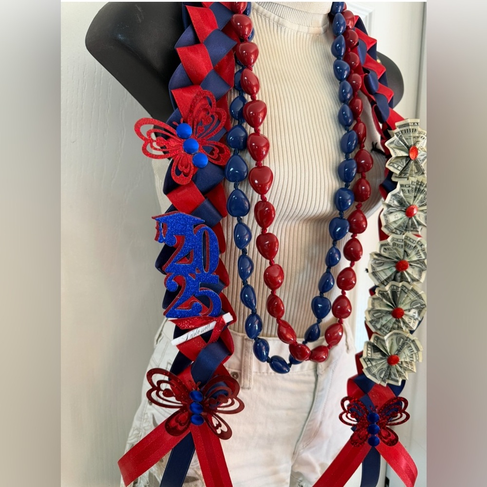 Graduation Lei, Hawaiian Kukui Nut Lei combo